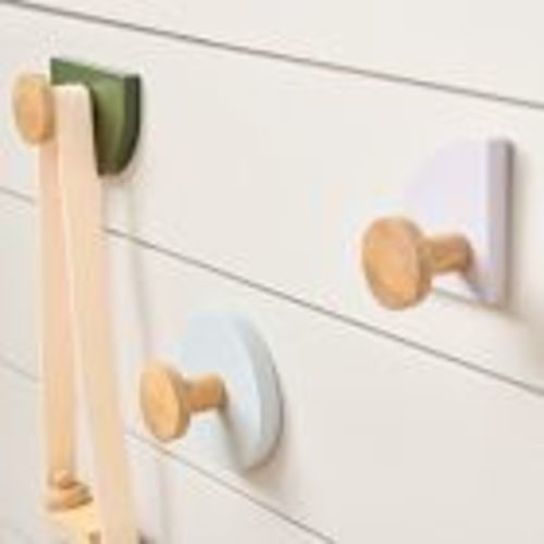 Geometric Wall Hooks (Set of 3)