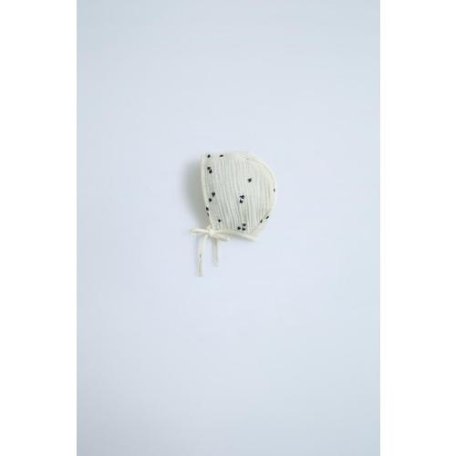 MUSLIN BIRD BONNET - Ecru | ZARA United States