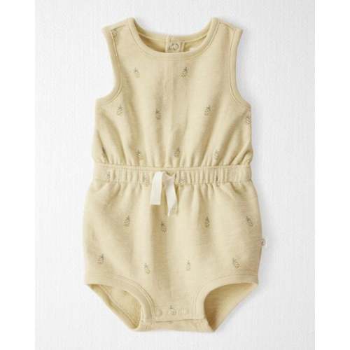 Baby Girl Organic Cotton Pineapple-Print Romper - Little Planet | Carter's