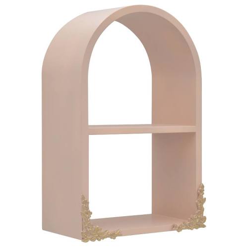 Belle Maison Floral Arched Wall Shelf