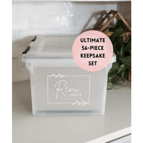 Ultimate Kids Memory Box | Personalized Keepsake System — Mindful Modern Paper Co.