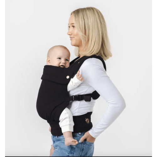 MABĒ The Monarch Baby Buckle Carrier - Ebony