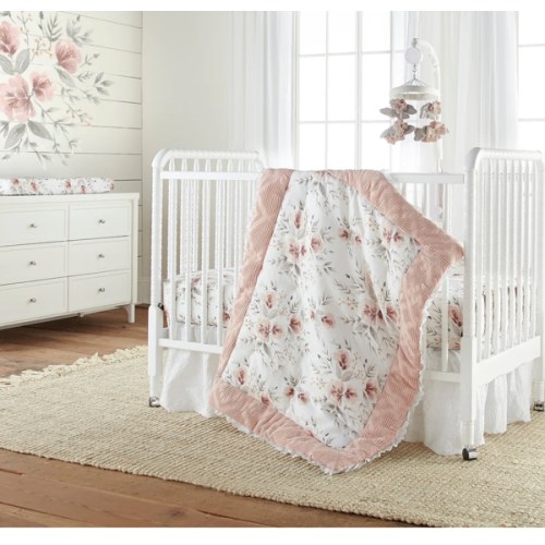 Adeline 4PC Crib Bedding Set