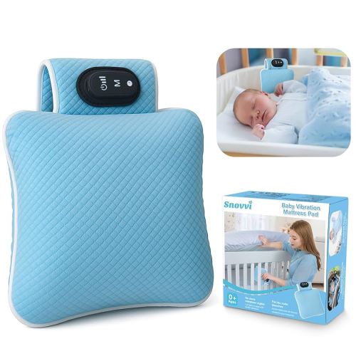 Portable Baby Sleep Soother with 3 Vibration Modes – Gentle Calming Aid for Cribs, Strollers & Travel – Auto Shut-Off Timer (90 Min), Soothing Vibrations for Newborns & Infants