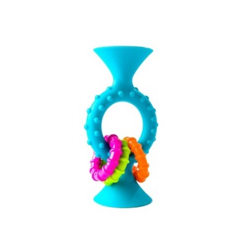 Fat Brain Toys Baby and Toddler Learning Toy PipSquigz Loops, Color: Teal