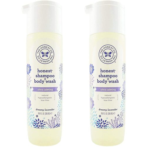 The Honest Company: Dreamy Lavender Scented Shampoo + Body Wash (10 oz) - Pack of 2
