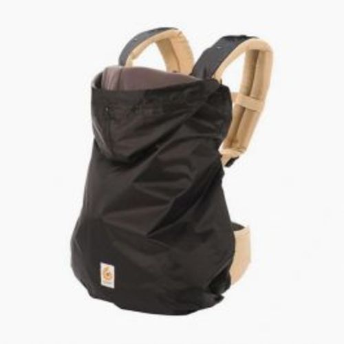 Winter Weather Rain and Snow Baby Carrier Cover - Black | Ergobaby