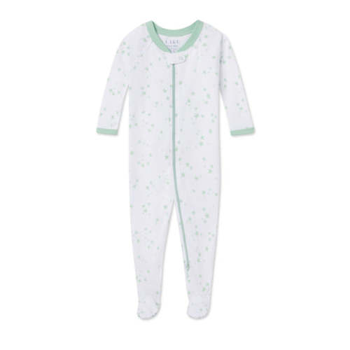 Baby Sleeper in Parisian Green Dreamy Star