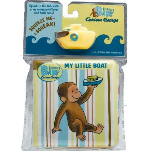 Curious Baby: My Little Bath Book & Toy Boat - (curious Baby Curious George) By H A Rey (mixed Media Product)