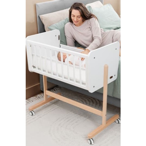 Wooden Bedside Bassinet Sleeper
