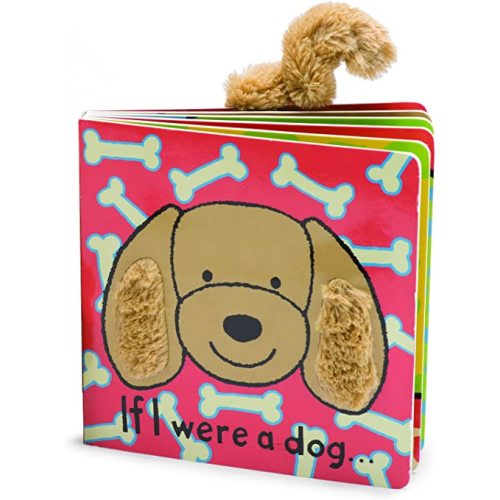 Jellycat Baby Touch and Feel Board Books, If I were a Dog