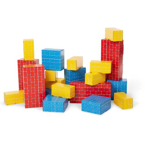 Deluxe Jumbo Cardboard Blocks - 40 Pieces | Melissa & Doug