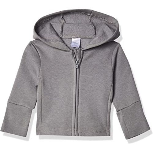 Hanes, Zippin Soft 4-way Stretch Fleece Hoodie, Babies and Toddlers
