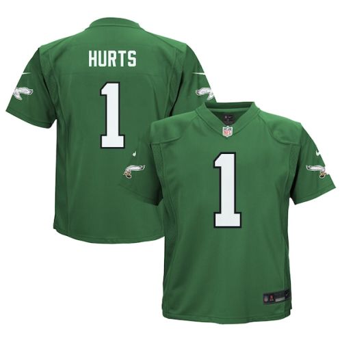 Infant Philadelphia Eagles Jalen Hurts Nike Kelly Green Alternate Game Jersey