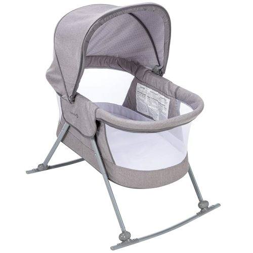 Amazon.com: Safety 1st Nap and Go Rocking Bassinet, Star Gazer : Everything Else