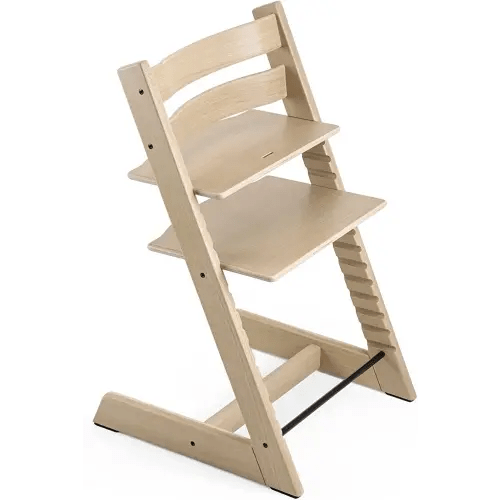 Tripp Trapp Chair from Stokke, Oak Natural - Adjustable, Convertible Chair for Toddlers, Children & Adults - Comfortable & Ergonomic - Made with Oak Wood