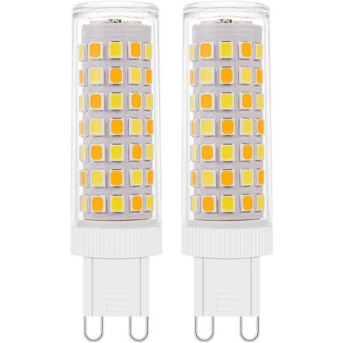 I-SHUNFA Dimmable Wi-Fi Smart LED Bulbs with G9 Base,Compatible with Amazon Alexa and Google Assistant-Warm to Cool White(2700K-6000K),Adjustable Brightness from 1%-100% (120V,0.4-4.7W,40LM-450LM