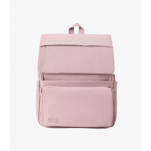 BÉIS 'The Ultimate Diaper Backpack' in Atlas Pink - Best Pink Backpack Diaper Bag