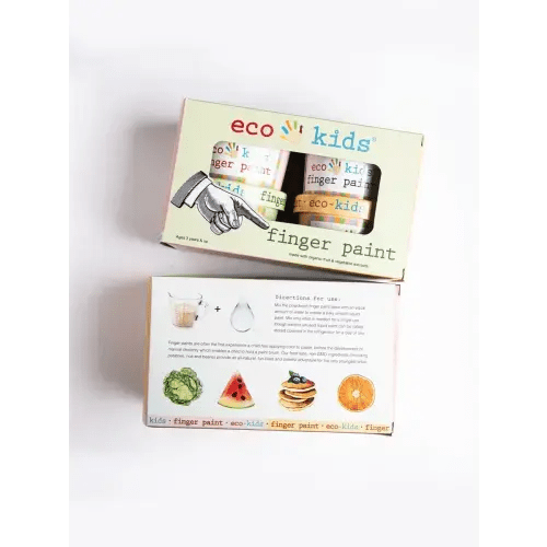 Natural Finger Paint 4 Pack