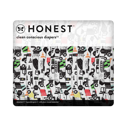 Honest Diapers - Sz1 - Big Trucks