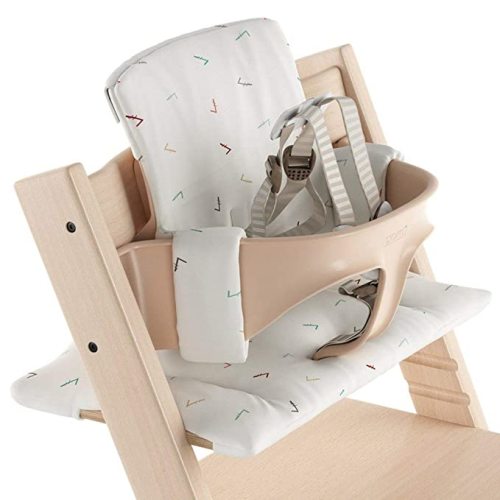 Stokke Sweet Hearts Tripp Trapp High Chair Cushion Seat Accessory (Icon Multicolor)