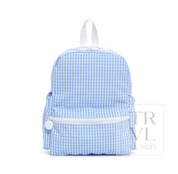 Backpack - Gingham Royal
