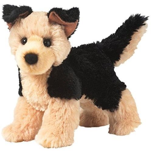 Douglas Sheba German Shepherd Dog Plush Stuffed Animal | 8-Inch Long