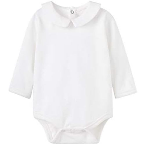 pureborn Super Soft Cotton Baby Bodysuit Romper for Boys and Girls, 0-24 Months