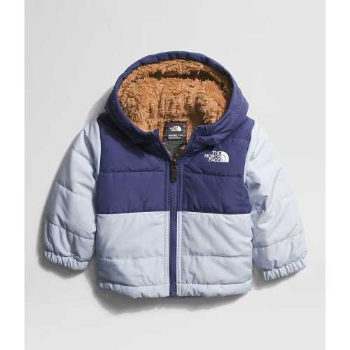 Baby Reversible Mt Chimbo Full-Zip Hooded Jacket (Color - Dusty Periwinkle / Size - Newborn 0-3 Months))