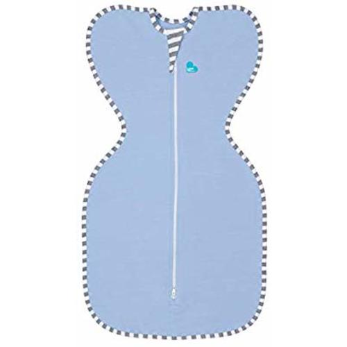Love To Dream Swaddle UP, Blue, Small, 8-13 lbs, Dramatically Better Sleep, Allow Baby to Sleep in Their Preferred arms up Position for self-Soothing, snug fit Calms Startle Reflex