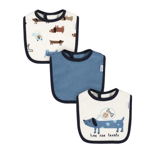 Gerber Bibs, 3-Pack, One Size