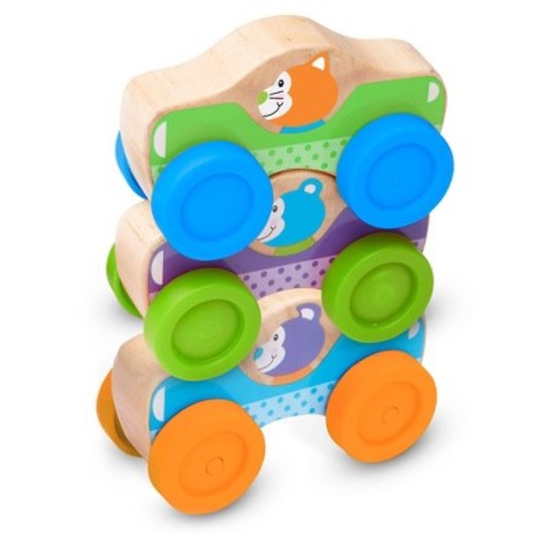 Melissa & Doug First Play Animal Stacking Cars