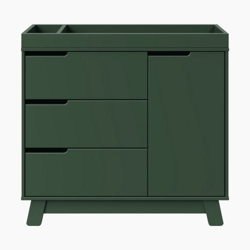 babyletto Hudson 3-Drawer Changer Dresser - Forest Green
