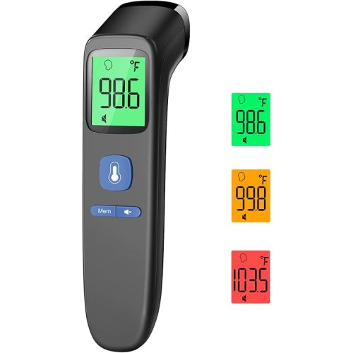 Digital Thermometer for Adults and Kids, Fast Accurate Thermometer with Fever Alarm, 1S Reading & Silent Mode, Easy-to-use, FSA HSA Eligible -Take Quick Temperature Easily