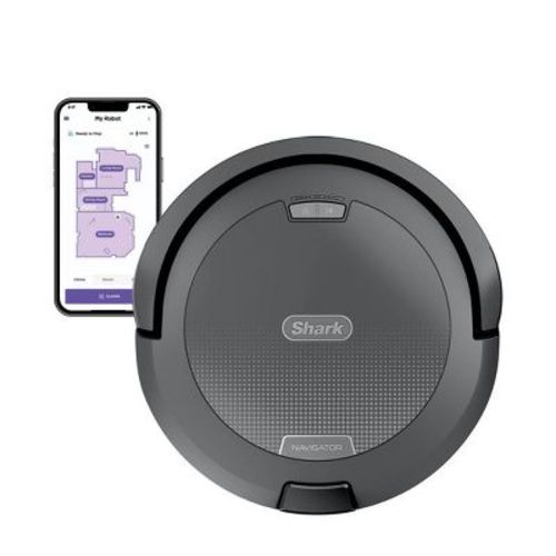 Shark Navigator Robot Vacuum with SmartPath Navigation and Self-Cleaning Brushroll RV2110