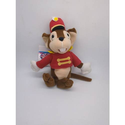 Dumbo Movie Disney Store Plush Timothy Mouse Bean Bag Plush 8" Vintage