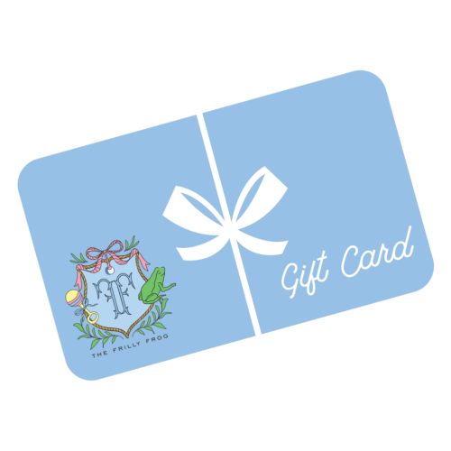 The Frilly Frog Gift Card