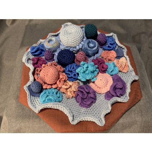 Crochet Sea Coral Play Mat