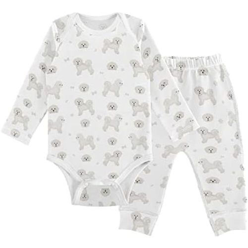 vvfelixl Baby Bodysuits Pants Sets Bernese Mountain Dog Long Sleeve Baby Clothes For Boys Girls 0-24 Months Puppy