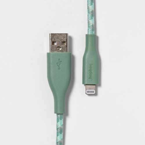 10' Lightning To Usb-a Braided Cable – Heyday™ Evergreen
