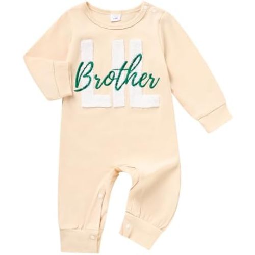 Newborn Baby Boy Romper Long Sleeve Outfits Jumpsuit Clothes Bodysuit One-Piece Romper