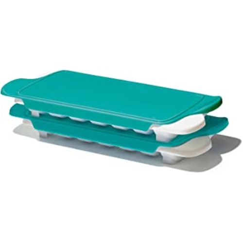 OXO Baby Food Freezer Tray - 2 Pack Updated Teal