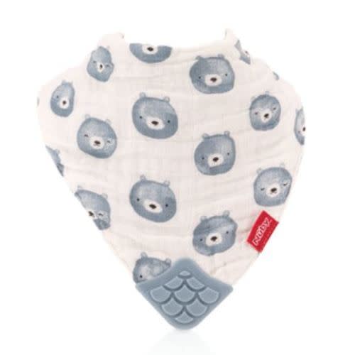 100% Natural Cotton Muslin Teething Bib