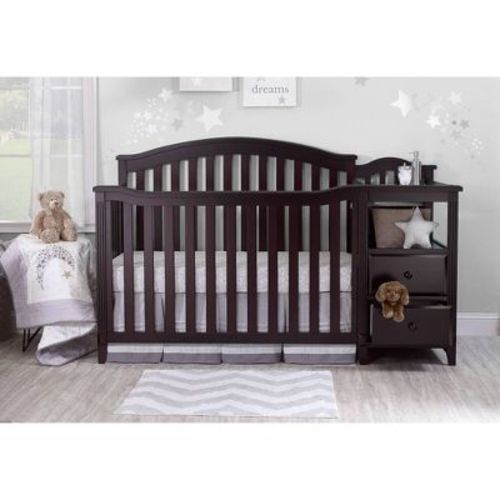 Sorelle Berkley Crib & Changer Standard Full-sized Crib Espresso