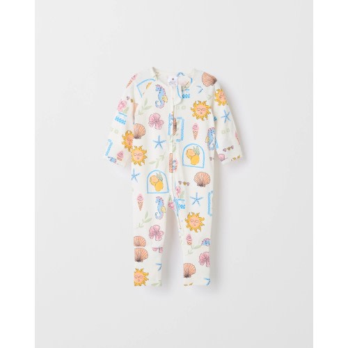 Organic Cotton Baby Footless Coverall - Sunnydaze | Target Australia