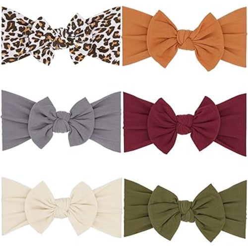 Baby Girls Headbands with Bows Infant Toddler Headwrap Hair Accessories