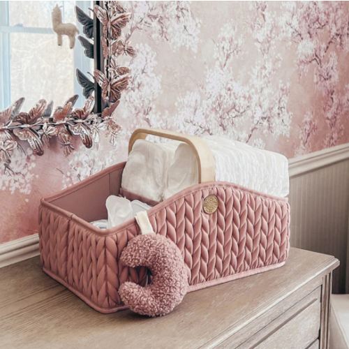 Diaper Caddy Rose