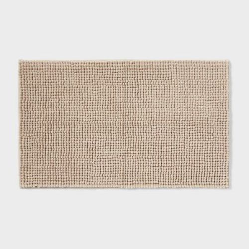 20"x34" Low Chenille Memory Foam Bath Rug - Threshold™