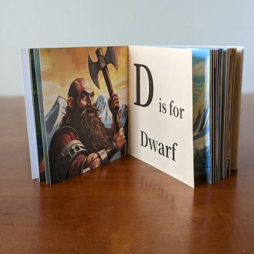 Lord of the Rings Baby Book ABC Book Inspired by Lord of the Rings - Etsy