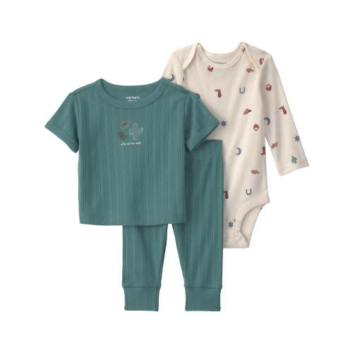 Carter's Child of Mine Baby Boy Outfit Set, 3-Piece, Sizes 0-24 Months